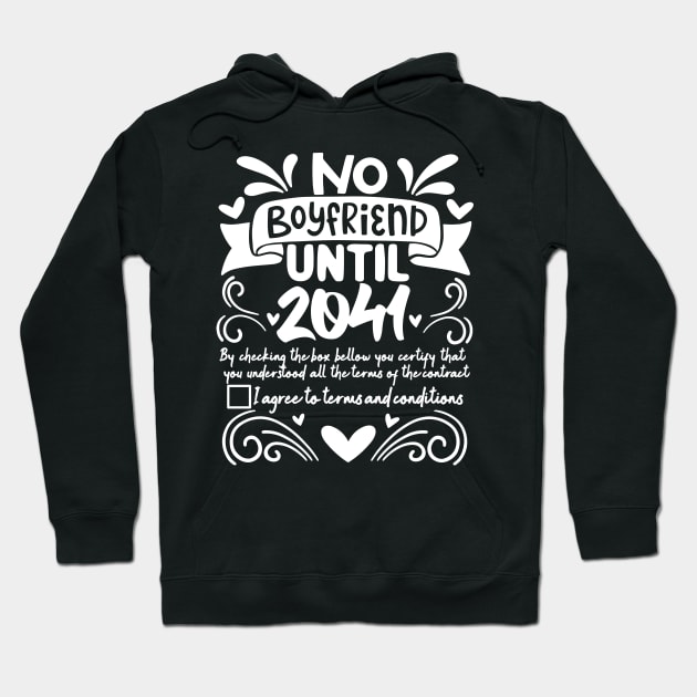 No Boyfriend Until 2041 Funny Contract